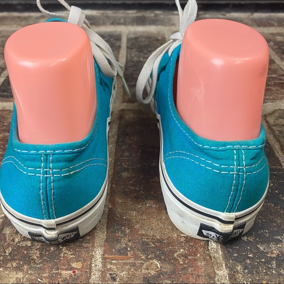 Vans Era TB4R Teal Turquoise Lace Shoes M5 L6.5 - Picture 7 of 11